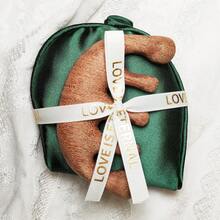 Silk-Like Eye Mask Set, Ultimate Relaxation Gift Set, Elegant Spa-Luxe, Faux Silk & Natural Materials For Stress Relief & Aromatherapy, All-In-One With Sleep Mask, Scalp Massager, Scented Diffuser & Mugwort Stick - Dark Green - View 14