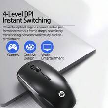 HP Mouse And Keyboard Set CS500 Thin And Silent Wireless Keyboard And Mouse 10 Meters Stable Connection Full-Size Numeric Keyboard Office Home All-Purpose Set White - White - View 5