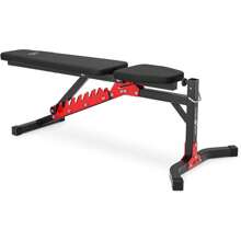 Adjustable Dumbbell Bench MH-L115 – Strong And Durable Structure – Adjustable Seat And Backrest – Multifunctional Device For Home Training – Black