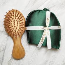 Silk-Like Eye Mask Set, Ultimate Relaxation Gift Set, Elegant Spa-Luxe, Faux Silk & Natural Materials For Stress Relief & Aromatherapy, All-In-One With Sleep Mask, Scalp Massager, Scented Diffuser & Mugwort Stick - Dark Green - View 13
