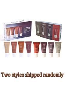 4pcs/Set Lip Butter Balm - Hydration & Shine - Mini Unisex Lip Balm Set - 4 Piece Lipstick - Lipstick And Gloss - Multicolor - View 9