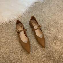 Women Flats - Yellow - View 2