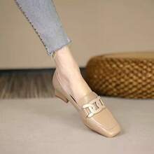 Women Loafers Shoes - Apricot - View 12
