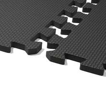 Fitness Floor Mat - 黑色 - 查看 3