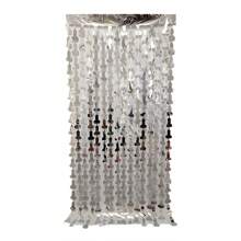 1/2 件成人背景流苏，单身派对装饰，金属箔流苏飘带，完美派对、家居和节日装饰，派对飘带，单身派对装饰