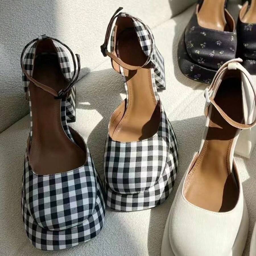 Women Platforms & Wedge Sandals - enrejado - Ver 1