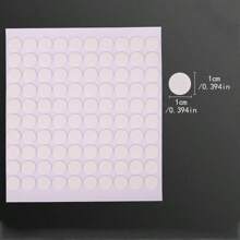 100个双面纳米胶点 - 透明、可移除、无痕，适用于玻璃装饰、学校用品、返校 - 透明 - 查看 8