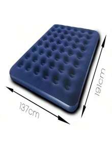 Bestway Double Inflatable Mattress, Resistant 300 Kg + Air Pump - 藍色 - 查看 2