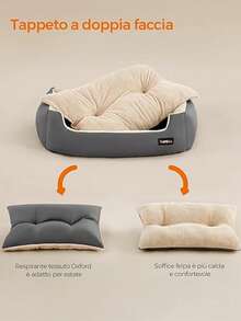 Pet Bed & Crate Mat - 淺灰色 - 查看 3