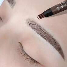 Caneta Líquida Fio a Fio de Sobrancelhas e Barba Impermeável De Longa Duração fio a fio TipBrow