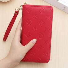 Card Holders - Estilo 1 36 ranuras para tarjetas antidesmagnetización - rojo vino - Ver 2