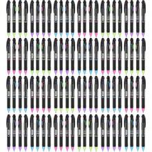 96 Pack 4 In 1 Multicolor Ballpoint Pen 4 Color 0.7 Mm Retractable Ballpoint Pens Colored Multiple Tip Gel Ink For Back To School Teacher Office Nurse Gift - 96 - 查看 1