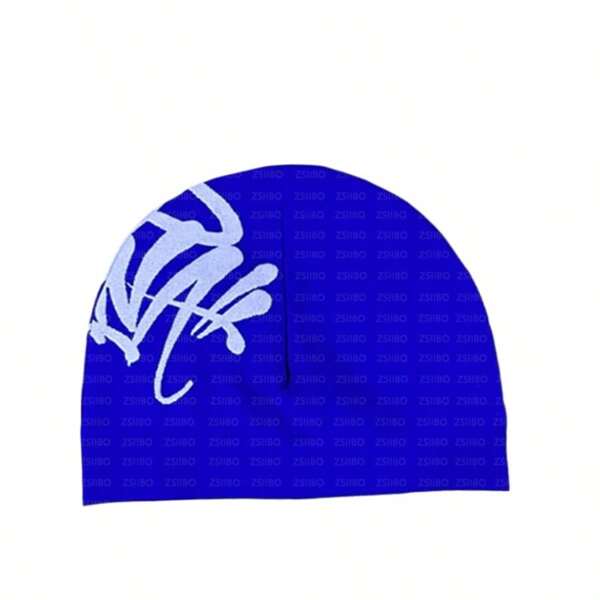 Ponsaki Syna World Beanie 2025 - Neue unisex Syna gestrickte Mütze mit Totenkopf - Hochwertige Y2K warme Syna Mützen Laufkappe