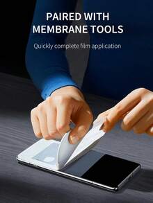 2 片高清水凝胶软膜适用于三星 Galaxy S23 S22 S25 S24 Ultra/兼容华为/兼容小米 Redmi Note 14 13 Pro+ 4g 5g/Honor/Realme/OPPO/VIVO/OnePlus 防爆防刮手机屏幕保护膜非玻璃屏幕保护必备品,适用于日常防护、办公室、家用手机配件防水防震防摔防摔防指纹全覆盖 - HD - 查看 9