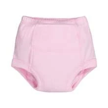 CALZON ENTRENADOR UNITALLA  DE SUAVE TELA Y ABSORBENTE PARA INFANTES QUE ESTAN APRENDIENDO A IR AL BAÑO - Rosa - Ver 3