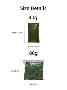 40g/80g/300g Simulated Moss Artificial Lawn, Christmas Simulated Artificial Moss Micro-Landscape Arrangement, Green Plant Artificial Lawn, Garden Pot Plant Decoration (Does Not Include Plants And Soil)