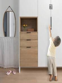 Latch Door Bolt No Drill Sliding Door Latch Catch Lockable Door Hasp Dedicated Lock Sliding Door Lock Clasp