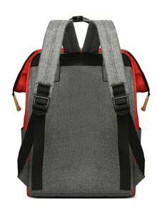 Mochila Multifuncional Bolsa de Fraldas, Bolsa de Mamãe Casual de Grande Capacidade