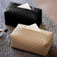 1 Peça Caixa De Lenços Acessórios De Cozinha À Prova D'Água, Caixa De Lenços Decorativos, Porta-Guardanapos Para Mesa, Caixa De Lenços De Banheiro