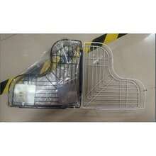 1/2/3 件转角架（带粘性垫）、防锈浴室架、易于安装的厨房调料架、无需钻孔壁挂式、无需电源的镂空浴室收纳架、浴室、厨房、卧室储物架、随机颜色/款式转角架 - 黑色 - 查看 15