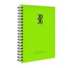 iscool 2025 Agenda Weekly Planner Spot Neon - Green - View 1