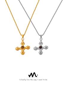 1 件 MiDuoDuo 极简主义独特小项链，金色吊坠项链，适合女性日常佩戴 - Y項鍊 - 查看 13