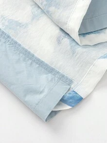 Balabala Young Boy Short Sleeve Set 2025 Summer New Boys' Chinese Style Tang Suit Buttoned - Blue Tint - View 8