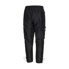 Adidas 防风时尚舒适运动男裤梭织抽绳裤春秋款HT0523 - 黑色 - 查看 6