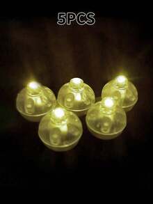 LED Balloon Lights, Colorful Round Ball Lamp Beads, Balloon Decor Lights, Glowing & Flashing Lights, Sachet Pendant Decorative Accessories, Key Chain Decor Lights - Multicolor - View 37