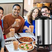 不锈钢奶茶桶，不锈钢保温桶，地摊专用特厚桶，大容量豆浆桶，适合早餐店，奶茶店。