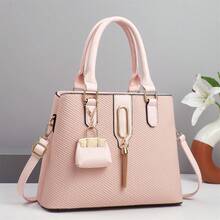 Women Crossbody - 粉紅色 - 查看 4