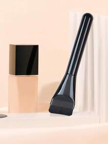 1 cọ trang điểm siêu mỏng đầu phẳng mới, đế màu hồng, không đường may, không thấm hút, cần thiết cho chuyên gia trang điểm, tiện lợi khi đi du lịch, dùng được cho kem nền, kem che khuyết điểm, phấn má hồng, tạo khối, phấn má hồng, phấn tạo màu da, phấn phủ, kem nền, phấn má hồng, quà tặng. - màu đen - Xem 5