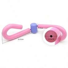 1pc Circular Leg Clamp Hip Exercise Leg Clamp S-Shaped Yoga Thin Thigh Inner Leg Beauty Artifact - Màu tím - Xem 5