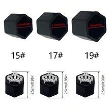 5pcs Crown Pattern - Car Tire Nut Covers, 15/17/19mm, Tire Lug Nut Covers, Wheel Lug Nut Decorative Covers, Car Accessories