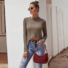 Shoulder Bag For Women Y2K  Hobo Handbags Purse Vegan Leather Clutch Handbag With 2 Adjustable Removable Straps - 紅色 - 查看 7