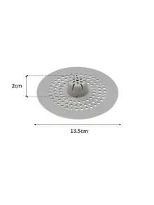 4/2/1个硅胶毛发收集过滤器，硅胶毛发排水塞 - 防止堵塞和异味 - 彩色 - 查看 11