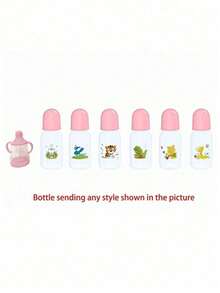 48 CM Cloth Body Baby Doll Realistic Newborn With Flexible 3D-Paint Skin Tone With Veins, 19 Inch Newborn Soft Touch Vinyl Doll Kids Gift For Christmas (Some Parts Random, Including Pacifier, Bottle, Hair Accessories And Clothes Set),Reborn Doll Accessories,Reborn Dolls,Reborn Baby Dolls - 粉色 - 查看 6