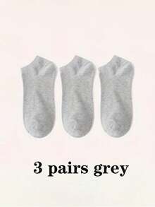 3/5/10 Pairs Men's Women's Comfortable Breathable Low-Cut Socks For Spring And Summer - Multicolor - View 22