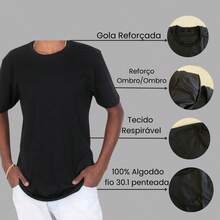 Men's Duck Gym T-Shirt 100% Cotton Plus Size Oversized Shirt Premium Streetwear Blouse - 黑色 - 查看 5