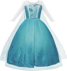 Light Up Princess Dress Girls Halloween Costume Costume Toddler Dressing Up Bithday Party, Purple - Elsablue1 - 查看 7