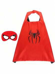 Marvel Spider-Man Cape Cosplay Kids Halloween Party Cape Prom Cosplay Birthday And Christmas Gift