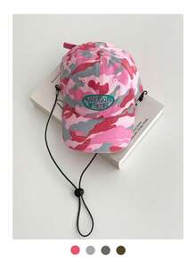 1 pieza Gorra de béisbol con visera ajustable y cordón, de secado rápido y suave, transpirable para deportes al aire libre y senderismo, gorra de malla ligera para verano, de estilo callejero unisex - Cordón de color - Ver 8