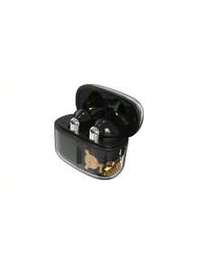 PHILIPS 藍牙 5.3 真無線耳機 TAT1168，雙麥降噪 + IPX4 防水，運動跑步沉浸低音 黑色