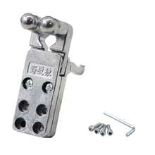 1 件户外狩猎弹弓配件弹射器发射器，户外游戏减压工具，户外射击娱乐，狩猎游戏弹弓配件，男孩户外娱乐，弹弓派对礼物 - 銀色 - 查看 7