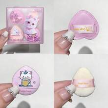 一套5个Gege Bear柔软云朵般柔软的化妆海绵，亲肤舒适，易于上妆，不吸油，柔软易用，化妆工具，价格实惠，可用于房间装饰、梳妆台、旅行、卧室等场合，是化妆配件的理想之选。产品包括粉扑、美妆蛋、散粉扑、化妆海绵等，价格实惠，适合作为圣诞礼物或圣诞小礼物。 - 彩色 - 查看 9