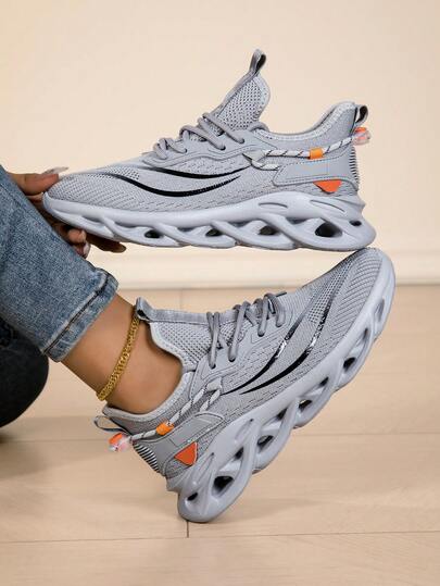 Simple Versatile Women's Low-Top Sneakers, Breathable Lightweight Sports Shoes Suitable For Running, Training, Outdoor Walking