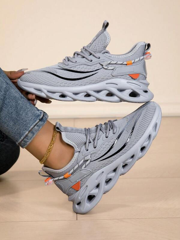 Simple Versatile Women's Low-Top Sneakers, Breathable Lightweight Sports Shoes Suitable For Running, Training, Outdoor Walking