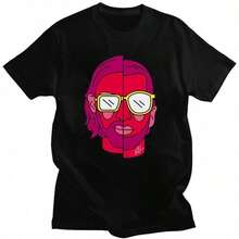 Classic Retro Fashion Suicideboyss G59 Shirt Suicideboy Tour Shirt Suicideboyss Merch American Hip-Hop Round Neck Casual T-Shirt Harajuku - Black - View 1