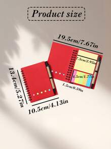 1 قطعة (مع قلم) دفتر جيب مخصص النص والتصميم الشخصي ومجموعة ألواح تذكير، مناسب للعمل والرسائل المنزلية والدراسة والإشارات الفهرسية، لوازم المكتب والمدرسة، جوائز القرطاسية، هدايا العودة إلى المدرسة، متعدد الوظائف، زخرفي، قابل لإعادة الاستخدام، حديث، ملون، جميل، فينتاج، كرتوني، كاواي، مخصص، شخصي، فريد، مخصص، للعمال، للعملاء، للطلاب، للأعمال/العمل