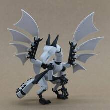 1 件 23.5 厘米 [T13 假人 3D 打印可动龙玩具] 铰接龙模型，高铰接龙玩具 - 青少年和成人的减压玩具，适合万圣节和圣诞节，DIY 组装玩具，易于组装，防破损，附带组装说明，43 个可移动关节，组装模型，优质 PLA 材料，批量出售，减压玩具 - 彩色 - 查看 16